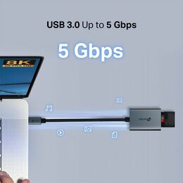 Čtečka karet TP-Link UA440C USB3.0 Typ C, microSD/SDHC/SDXC