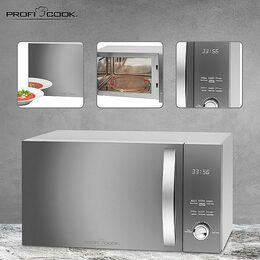 ProfiCook MWG 1176 mikrovlná trouba 23L,gril,horký vzduch