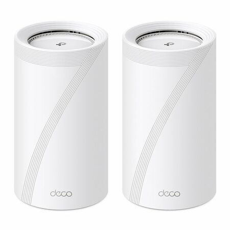 WiFi router TP-Link Deco BE85(2-pack) AXE19000, WiFi 7, 1x 10GLAN, 2x 2.5GLAN, 1x 10GLAN/SFP+, USB, 2,4/5/6GHz, poškozen