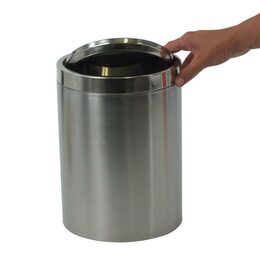 KELA Odpadkový koš ARI 7L, nerez stříbrný KL-21382