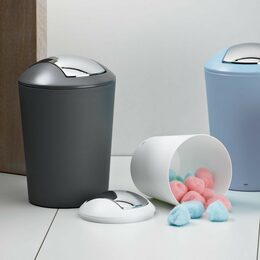 KELA Odpadkový koš MARTA 5L plast, bílý KL-22301