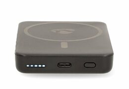 Nedis UPBKW15W5000BK - Powerbanka | 5000 mAh | Bezdrátové nabíjení / Výstup1x US
