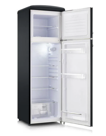 Kombinovaná lednice Severin, RKG 8984, retro, 246 L, LED osvětlení, N-ST, 39 dB