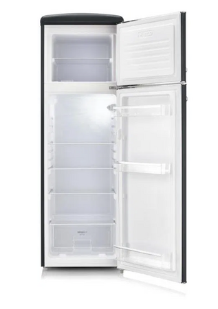 Kombinovaná lednice Severin, RKG 8984, retro, 246 L, LED osvětlení, N-ST, 39 dB
