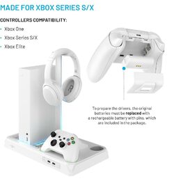 Stanice pro Xbox Series X/S bílá FIXED
