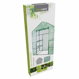 PROGARDEN Foliovník zahradní  se vstupem a 4 policemi 143 x 73 x 195 cm KO-CE7000130
