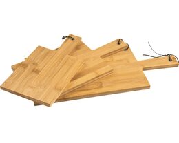 EXCELLENT Sada dřevěných prkének na krájení i servírování 3 ks KO-170490560
