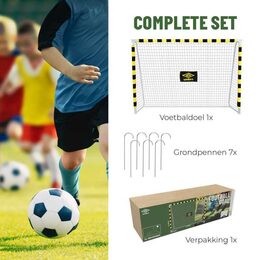 UMBRO Fotbalová branka UMBRO 300x200x90cm ED-226897