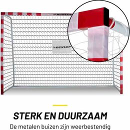 DUNLOP Fotbalová branka 300x110x200 cm ED-200666