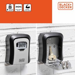 BLACKDECKER Skříňka na klíče s kódovým zámkem BLACK&DECKER ED-223994