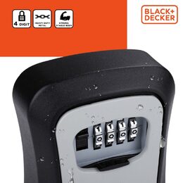 BLACKDECKER Skříňka na klíče s kódovým zámkem BLACK&DECKER ED-223994