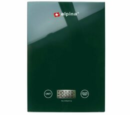 ALPINA Kuchyňská váha digitální 5kg smaragdová ED-256979