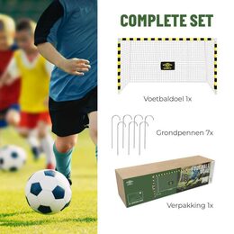 UMBRO Fotbalová branka UMBRO 300x200x110cm ED-226896