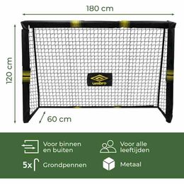 UMBRO Fotbalová branka UMBRO 180x120x60cm ED-226892
