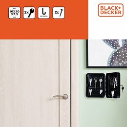 BLACKDECKER Skříňka na klíče uzamykatelná BLACK&DECKER ED-224008