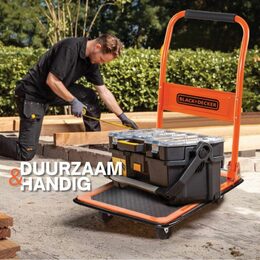 BLACKDECKER Vozík plošinový sklopný 80 kg BLACK&DECKER ED-663772