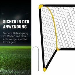 UMBRO Fotbalová branka přenosná UMBRO 180x90x120cm ED-226898