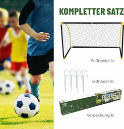 UMBRO Fotbalová branka přenosná UMBRO 180x90x120cm ED-226898