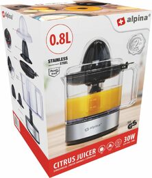 ALPINA Elektrický lis na citrusy nerezový 800 ml ED-247336