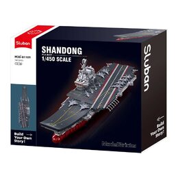 Sluban Model Bricks M38-B1189 Letadlová loď Shandong