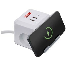 Prodluž.kabel-kostka, 2 zásuvky, 2m EMOS