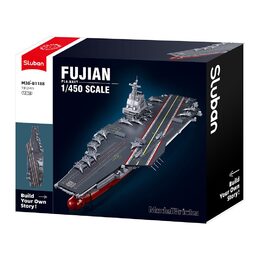 Sluban Model Bricks M38-B1188 Letadlová loď Fujian