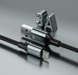 71523309 USB A /Lightning 1,5M SWISSTEN