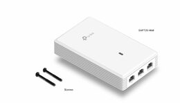 WiFi router TP-Link EAP725-Wall WiFi 7 BE3600., 1x 2,5GLAN s PoE-in, 1x 2,5GLAN, 2 GLAN, 2,4 a 5 GHz, Omáda SDN