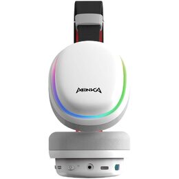 MONKA HG9069W sluchátka s mikrof. MARVO