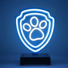 Dekorativní LED neon na stojanu Tlapková patrola - Tlapka