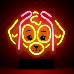 Dekorativní LED neon na stojanu Tlapková patrola - Skye