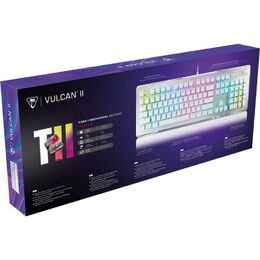Vulcan II TKL gam. keyboard US wh TURTLE