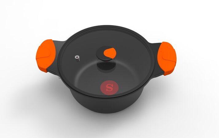 Hrnec 28 cm s indikátorem teploty SOGO SS-23295