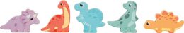 small foot Dřevěné paměťové puzzle Dino
