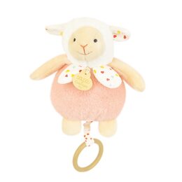 Doudou Plyšová ovečka hrající melodii 20 cm