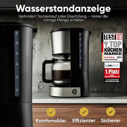 Clatronic KA 3808 kávovar,překapávač,800W,12-14 šálků