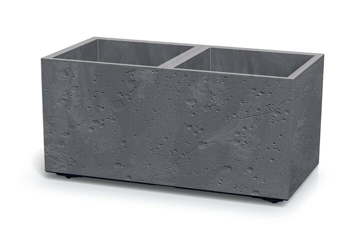 Květináč Prosperplast SIERRA CASE beton effect 77 cm šedý
