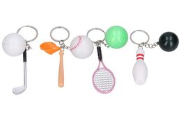 Přívěsek na klíče/Klíčenka sport kov/plast 11cm mix druhů 12ks na kartě