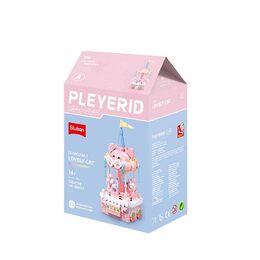 Sluban Pleyerid M38-P8027 Kolotoč se zvířátkem A Kočka