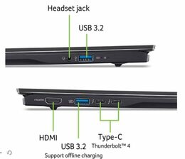 Ntb Acer Swift 16 AI (SF16-51-77XS) INTEL Core U7-258V, 16", RAM 32GB, SSD 1024 GB Intel Arc Graphics 140V, FPR, Microsoft Windows 11 Home - černý