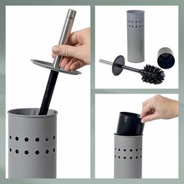 KELA WC sada Leo šedá KL-23110