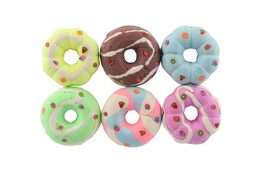 Sliz - hmota donut/kobliha 7cm mix barev na kartě