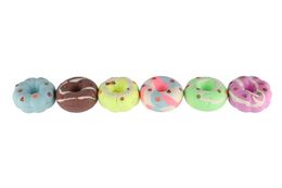 Sliz - hmota donut/kobliha 7cm mix barev na kartě