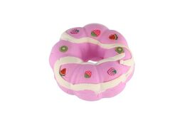 Sliz - hmota donut/kobliha 7cm mix barev na kartě