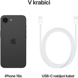 iPhone 16e 256GB Black APPLE