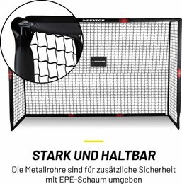 DUNLOP Fotbalová branka 300x200x120cm ED-200663