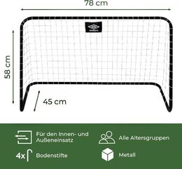 UMBRO Fotbalová branka UMBRO sada 2 ks ED-226882