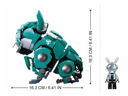 Sluban Pleyerid M38-B1112B Mechanický buldoček zelený