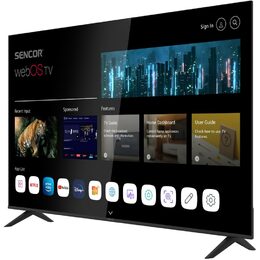 SLE 65US803B WEBOS SMART TV SENCOR