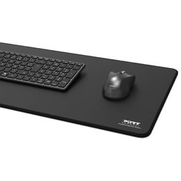 924001 Table pad 30x70cm BK PORT CONNECT